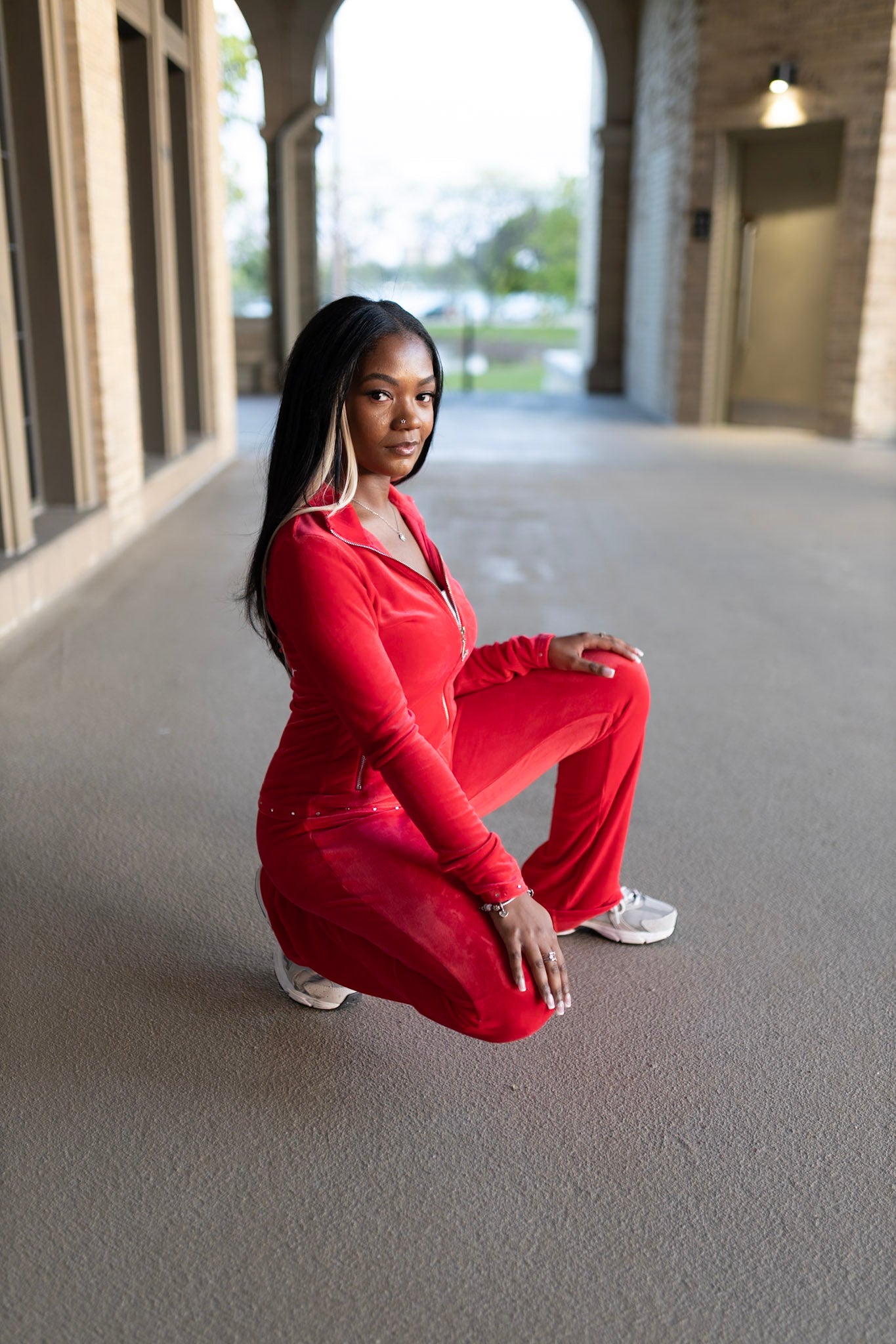 Rouge Muse Velour Set